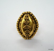 sterling silver gold vermeil gold gilded ring gold plated ring cocktail ring