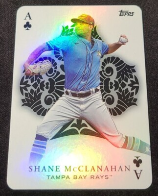 Shane McClanahan 2023 Topps Series 1 ALL ACES INSERT CARD #AA-12