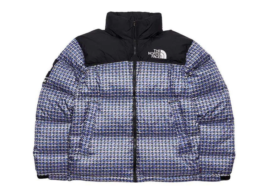 Veste Nuptse cloutée Supreme The North Face Royal