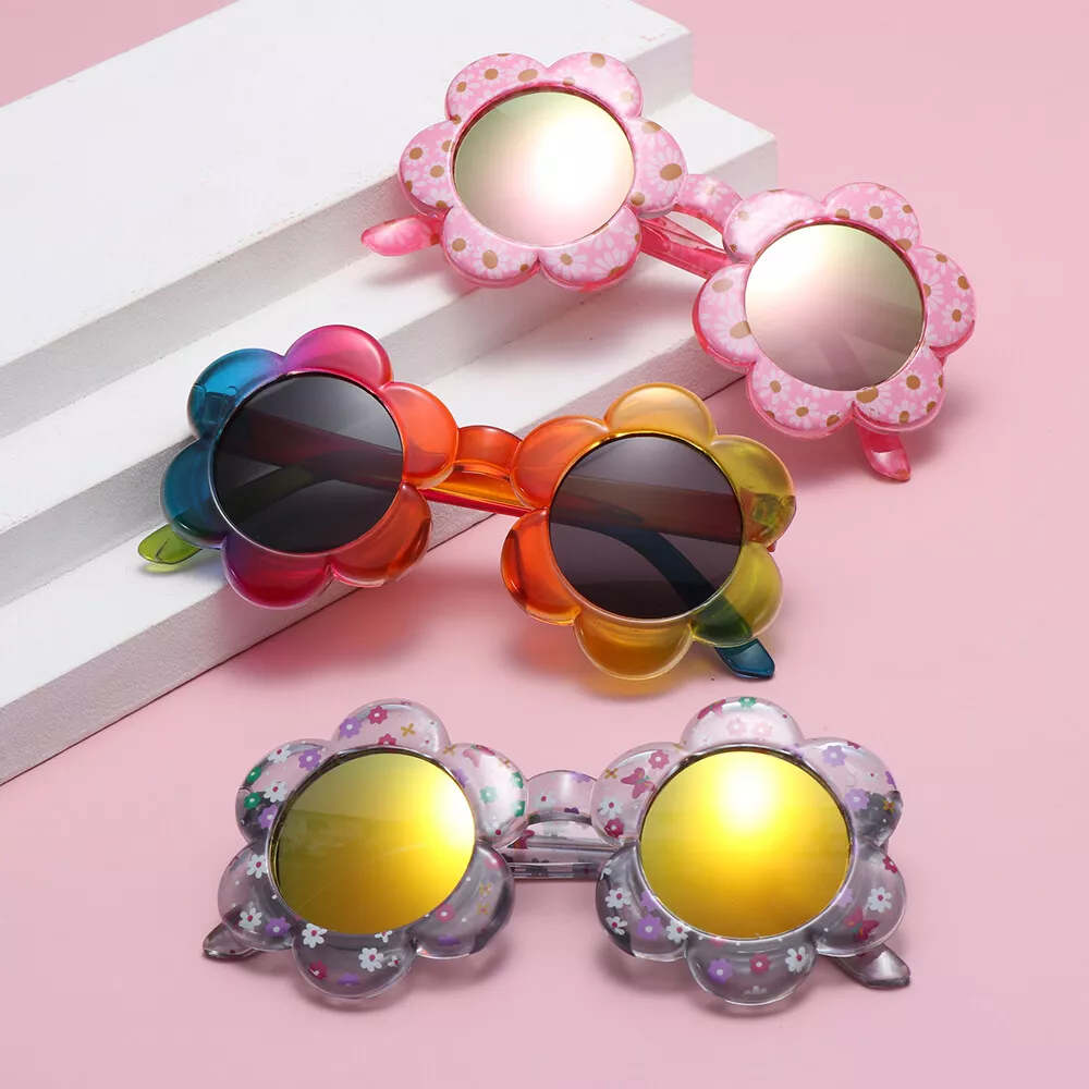 Sunglasses Flower Shaped Kids Sunglasses Sunglasses for Toddler Girls Boys