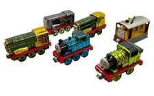 Thomas Friends Take n Play Along Train Limited Collector Metallic LOT OF 6