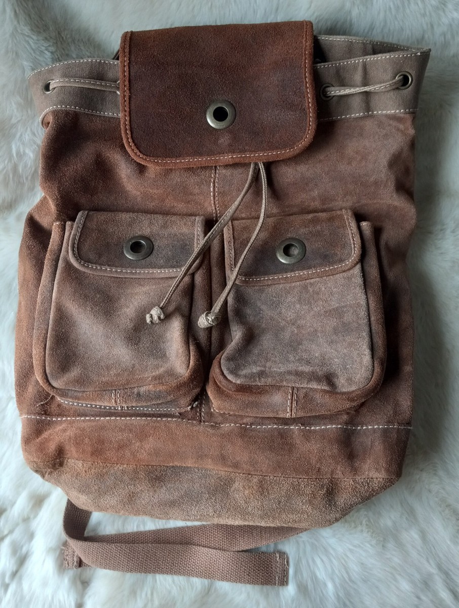 Wilsons Leather Brown Backpack Wilson Leather Laptop Brown Backpack…Read!!! | eBay main image 3