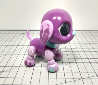 2016 Spin Master Zoomer Zupps Tiny Pups Queen Purple Interactive