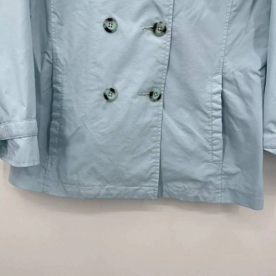 Columbia Blazer Jacket Women's Size M Blue Outerwear Collared Button Belted - Image 3 of 4