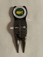 Undated Masters Tournament Crosshairs Divot Tool & 1" Coin Golf Marker - ANGC