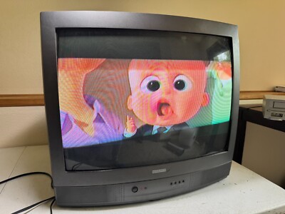 Philips MT2501 C121 25'' CRT TV Retro Gaming Television Vintage Coax Input Only
