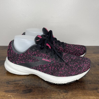 Brooks Launch 7 Running Shoes Black Womens US 10 Sneakers Shoes 