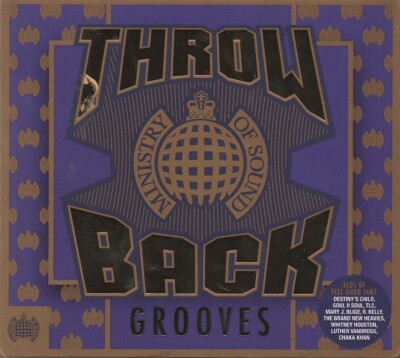 Various - Throwback Grooves (3xCD 2017) Monica; Shanice; SWV; Jade; Sade; Omar
