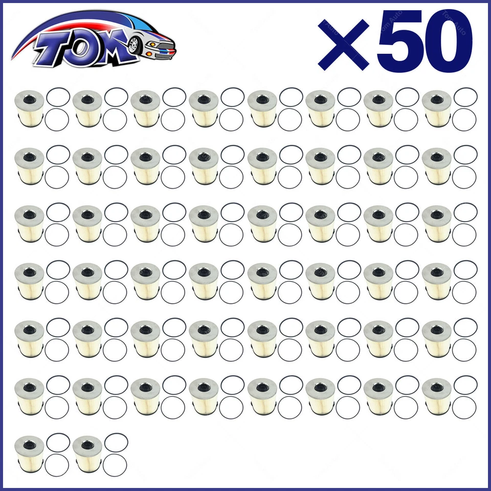 BRAND NEW 50 FUEL FILTERS FOR FORD F250 F350 F450 7.3L TURBO DIESEL F55055 - Image 2 of 3