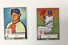 2007 Topps 1952 Rookie Edition Daisuke Matsuzaka short print & base #50