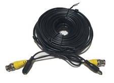 Lorex 60ft Black BNC Video Power Fire-Resistant Extension Cable for CCTV Camera