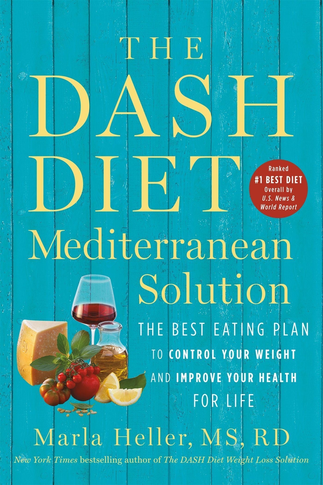 Thumbnail - Marla Heller | The Dash Diet Mediterranean Solution | Taschenbuch |