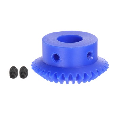 1.5 Modulus 30 Teeth 14mm Inner Hole Plastic Tapered Bevel Gear