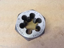 Image of 1 1/8" x 7 Tpi UNC 2.23" Across Flats HSS Die Nut (v)