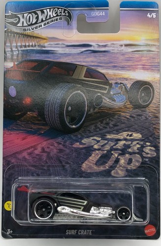 Hot Wheels 2025 Silver Series Walmart Exclusive Surf's Up set completo di 5 - Foto 10 di 12