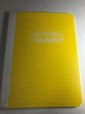Mead Wide Ruled Composition Book - 7-1/2 in X 9-3/4 in Yellow