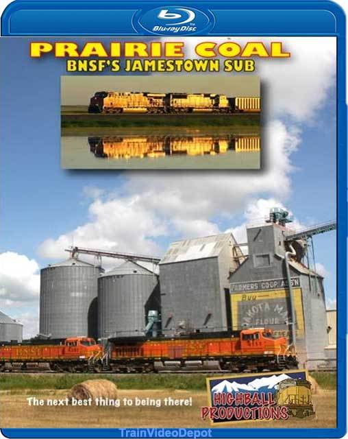 Prairie Coal BNSF's Jamestown Sub BLURAY Powder River