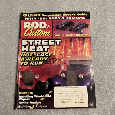 Rod & Custom October 1996 Vol. 30 #10 F3C