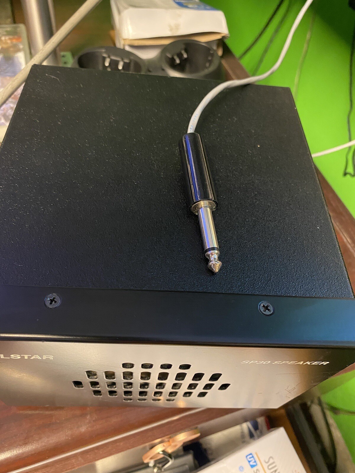 PALSTAR社のSP30受信機用外部スピーカです 受信機