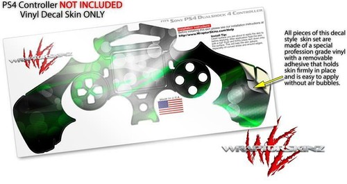 Skin für Sony PS4 Controller ZaZa Grün - Bild 3 von 3