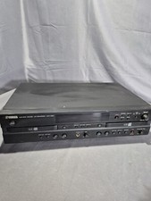 YAMAHA CDR-D651 DOUBLE DECK CD PLAYER  RECORDER COMBO Untested. Turns On AS-IS.