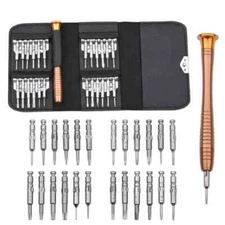 25 in1 Precision Screwdriver Set Plum Blade Toolkit Computer Repair Laptop Smart