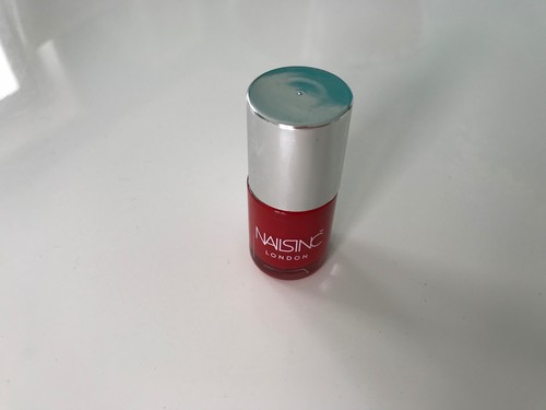 Nails inc/Nailsinc barniz de uñas lote de trabajo 10 ml botellas victoria y albert rojo - Imagen 3 de 3
