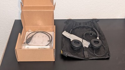 Jabra BIZ 2400 II Duo Headset 2409-820-204 QD Noise Cancelling Mikrofon OVP