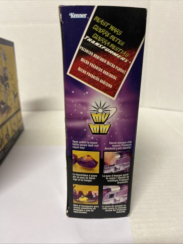 lot of 2 Transformers Beast Wars MicroVerse Predacon Arachnid Playset 1996 - Picture 9 of 12