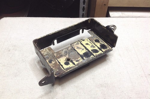 Harley FXE Shovelhead Battery Tray, OEM 1973-79   (For Early Style Relays)