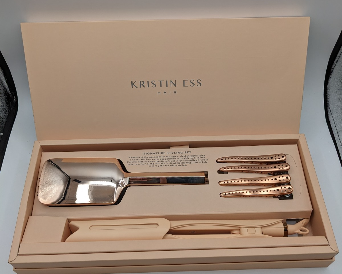 Kristin Ess Hair Signature Styling Set 3-in-1 Ceramic Flat Iron