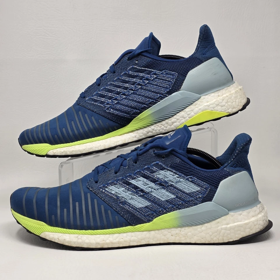 Adidas Solar Boost Trail Running Shoes Legend Marine Blue B96286 Men's Size 13 - Image 3 of 4