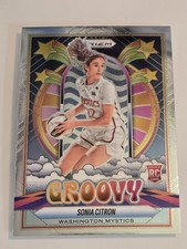 Sonia Citron 2025 Panini WNBA Prizm Groovy RC Rookie Washington Mystics