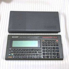 SHARP PC-E200 Pocket Computer Vintage Programmable Calculator 1988 Tested Japan
