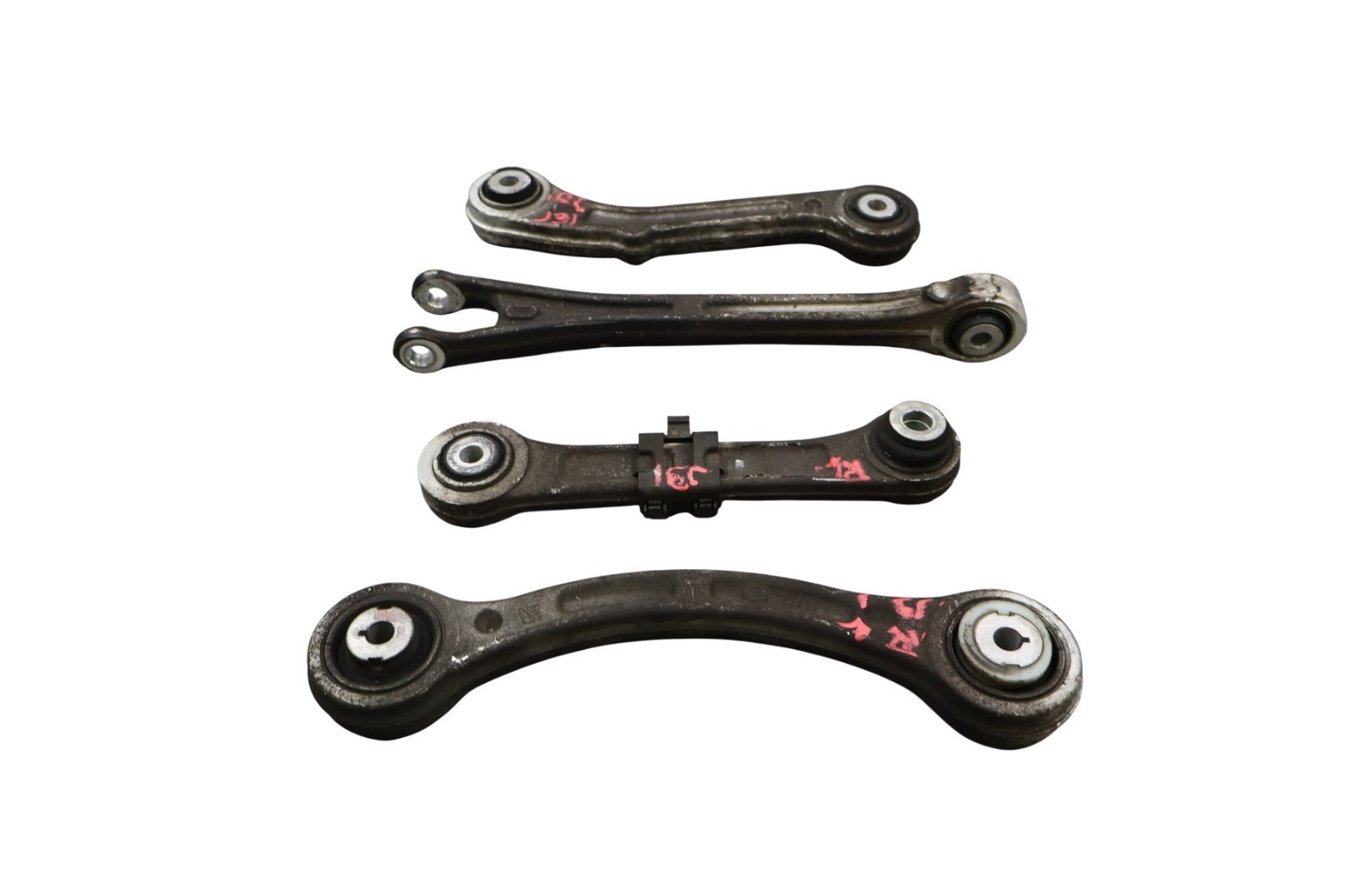 14-17 Maserati Quattroporte M156 Rear Left Side Tension Control Arm Set Oem