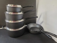 Tramontina 10 Piece Hard Anodized Aluminum Non Stick Cookware Pots And Pans Set
