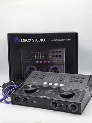 Avid MBOX Studio Audio Production System Tested Works w/ Power Supply