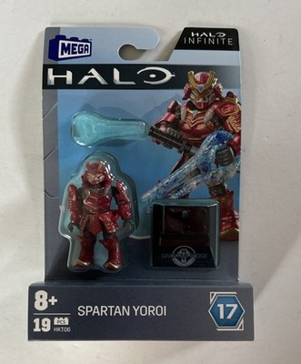 HALO INFINITE MEGA CONSTRUX HEROES SERIES 17 SPARTAN YOROI MINI FIGURE HKT06