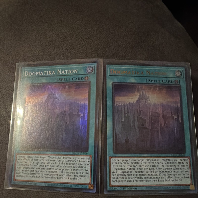 Konami Yu-Gi-Oh! Dogmatika Nation ROTD-EN054 1st Ed Foil English x2