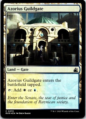 Azorius Guildgate C Foil RVR Ravnica Remastered 272 NM