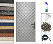 IMBOTTITURA PORTA 115x215 rivestimento porta isolamento porta isolamento acustico porta guarnizione porta