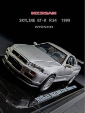 Kyosho 1/64 minicar Nissan Skyline GT-R R34 1999