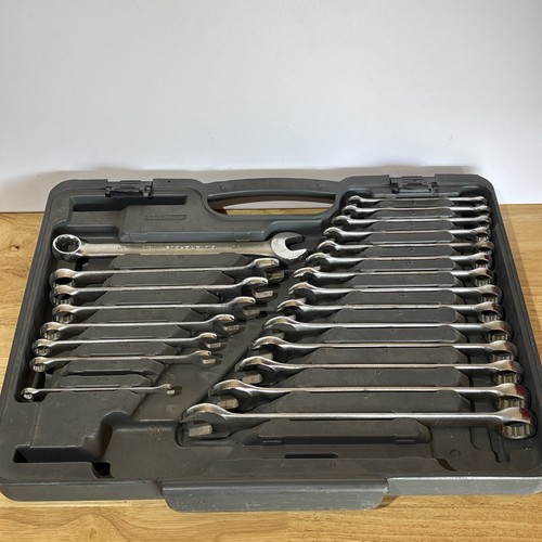 Silver Eagle by Matco Tools SAE & Metric Combination Wrench Set 12pt 22pc READ