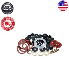 Complete 42-Piece Rubber Washer Assortment for Effortless Plumbing Repairs