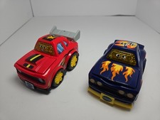 Vtech Go Go Smart Wheels Lot Blue Red Race Cars TESTED Lights Sounds Work 21 24