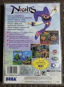 Nights Into Dreams (Sega Saturn, 1996) Long Box W/ 3D Control Pad Tested!