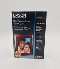 NEW Sealed Epson Ultra Premium Photo Paper  Glossy 4x6 100 Sheets  S042174