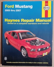 Haynes Ford Mustang 2005/2006/2007 Automotive Repair Manual (VG Shape)