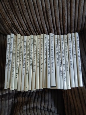 Selection of 21 The Peter Rabbit  Books Beatrix Potter  F Warne & Co