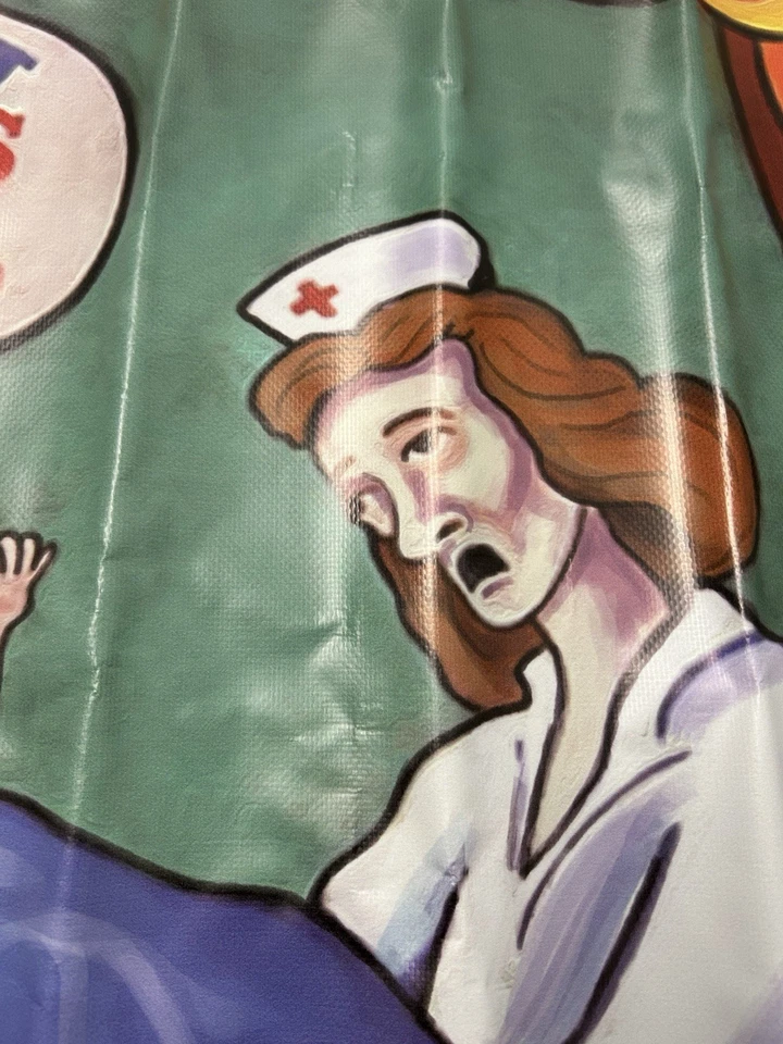 Ojales Sideshow Banner Pumpkin Boy impresión de vinilo Freak Show Carnaval 3’ X 3’ Foto 4 de 4